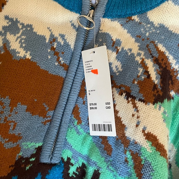 BDG quarter zip cropped sweater - Picture 2 of 3